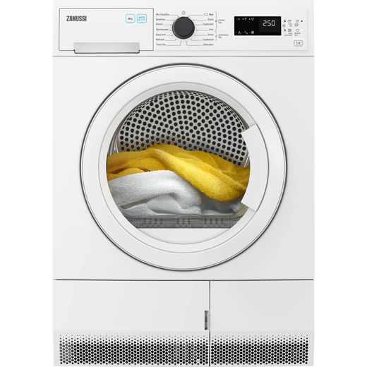 ZDH87B4PW | Zanussi Heat Pump Tumble Dryer | ao.com