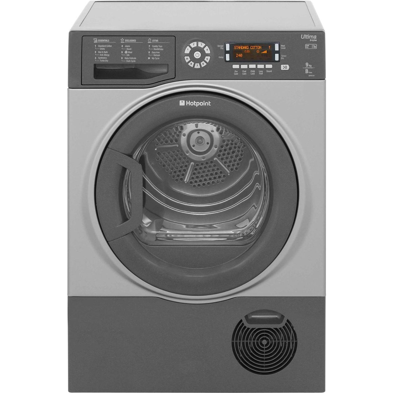 Hotpoint Ultima S-Line SUTCD97B6GM 9Kg Condenser Tumble Dryer Review