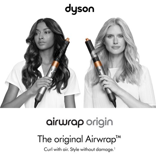 Dyson Airwrap™ Origin 112905-01 Hot Air Styler - Nickel / Copper - Annotation - Air wrap original shot