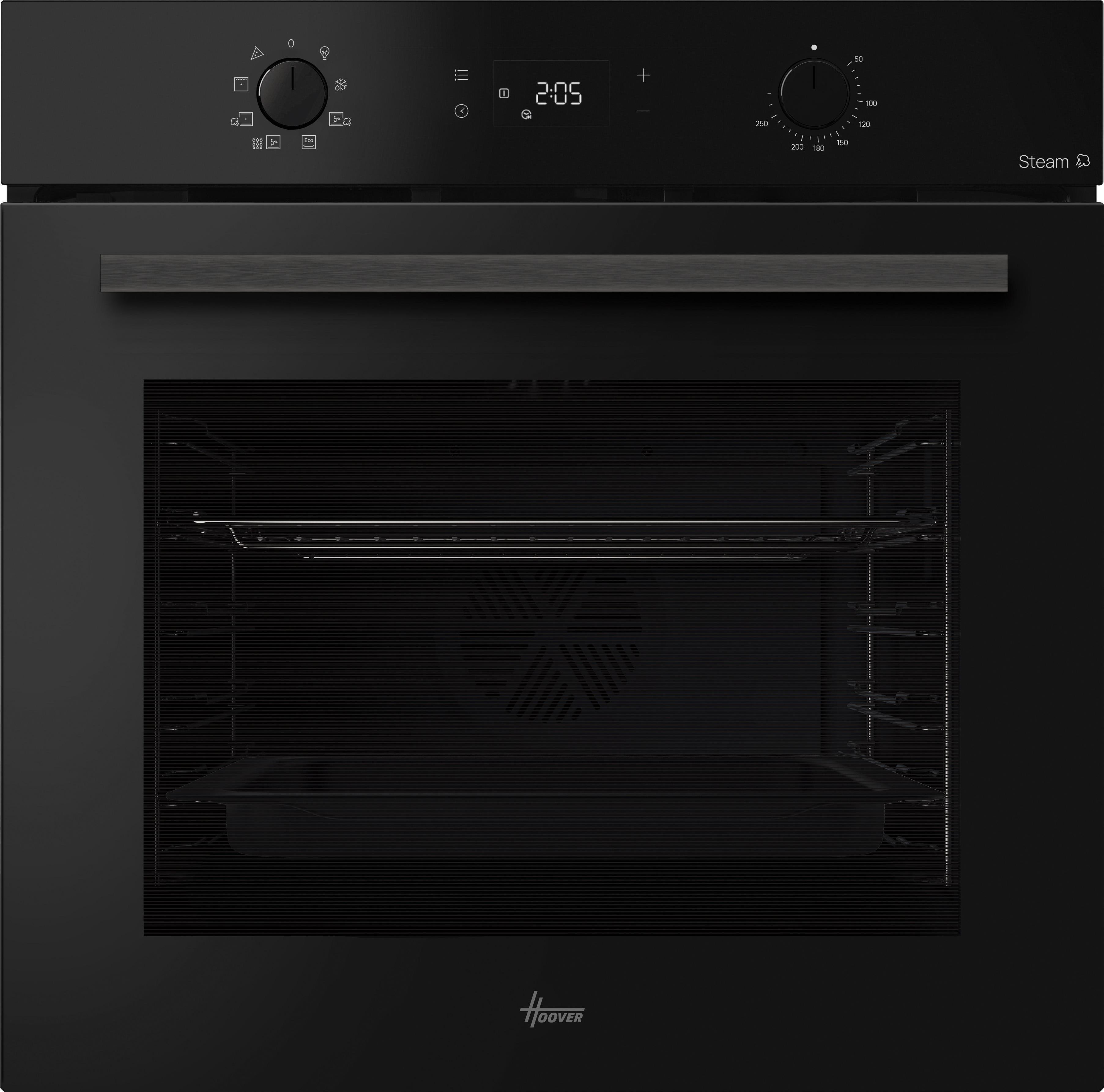 Hoover HO6 H3AT1ATB Electric Single Oven - Built-in - 78L - Black - A+ Rated