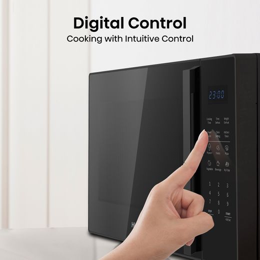 Hisense H29MOBS9HGUK 29 Litre Microwave With Grill - Black - Annotation - Digital Control