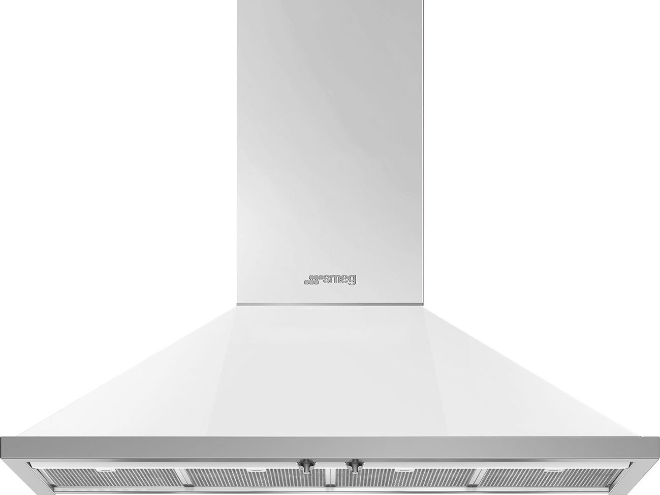 Smeg KPF12WH Chimney Cooker Hood - White