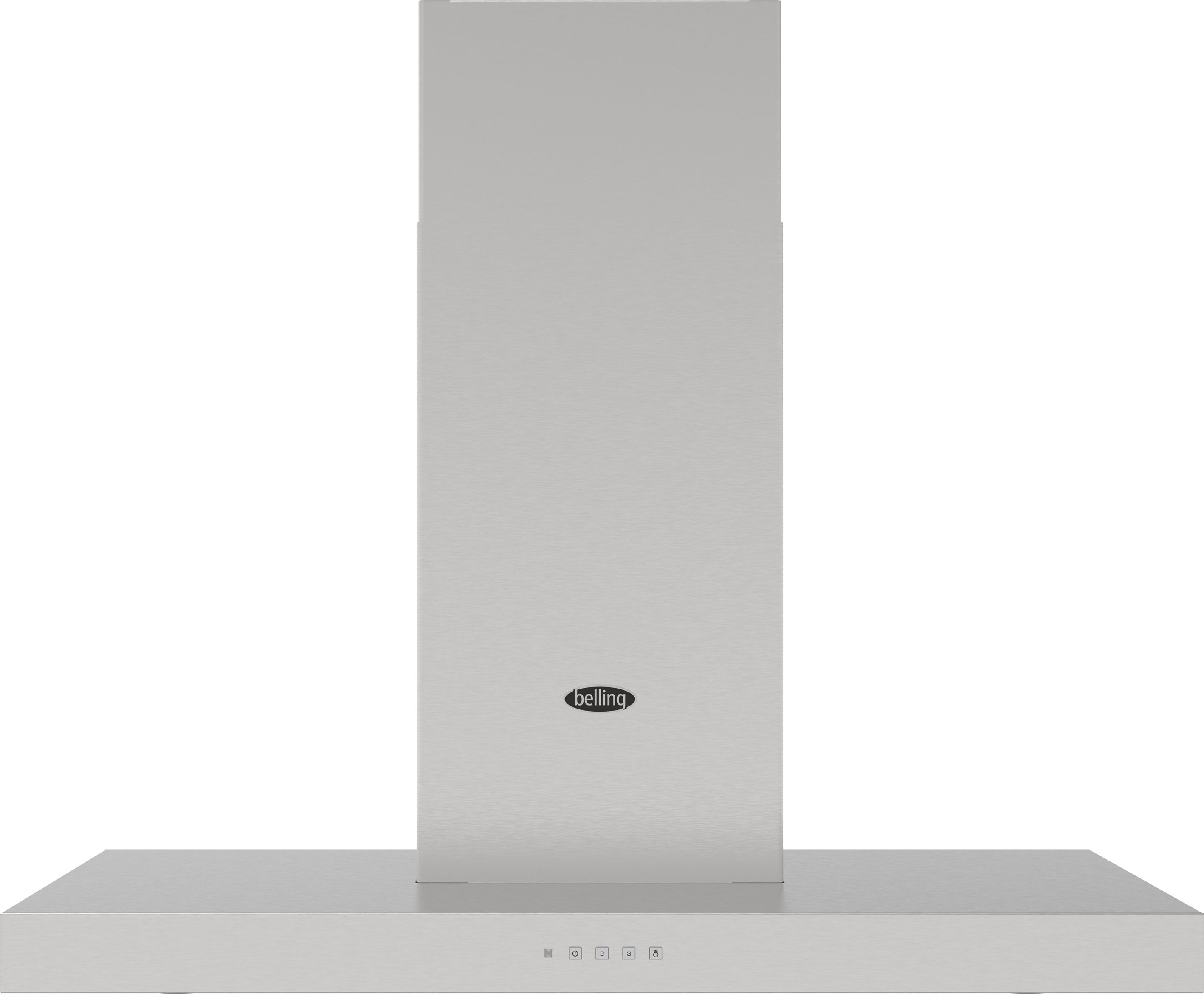Belling 90cm Chimney Cooker Hood - Stainless Steel