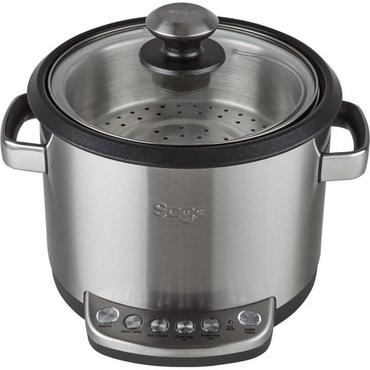 Sage The Risotto Plus BRC600UK 3.7 Litre Multi Cooker - Stainless Steel
