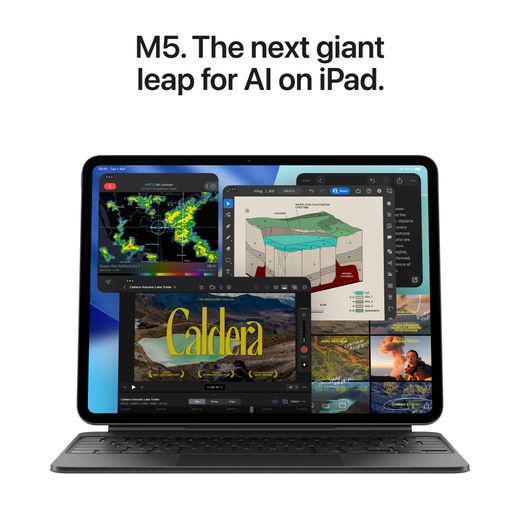 Apple iPad Pro 13" 512GB WiFi + Cellular 2025 - Space Black - Annotation - M5 next giant
