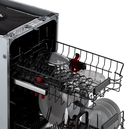 Whirlpool Fully Integrated Slimline Dishwasher - Stainless Steel Control Panel