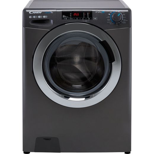 Candy Smart Pro CSO14103TWCGE Wifi Connected 10Kg Washing Machine with 1400 rpm - Graphite - C Rated