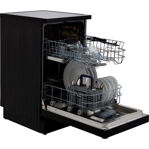Beko Slimline Dishwasher - Black