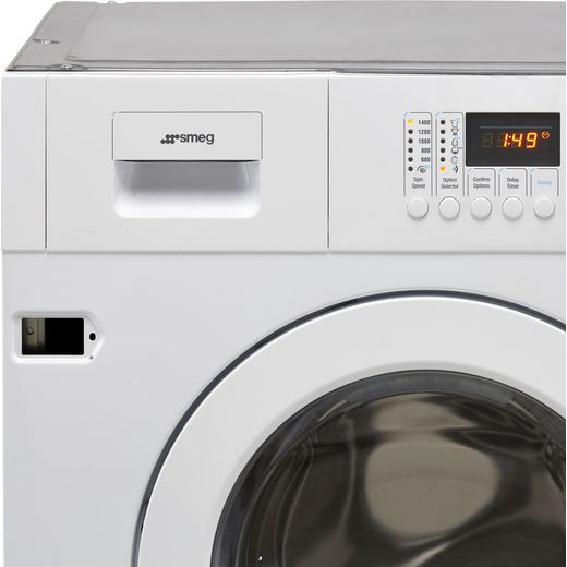 Smeg Integrated 7Kg / 7Kg Washer Dryer - White