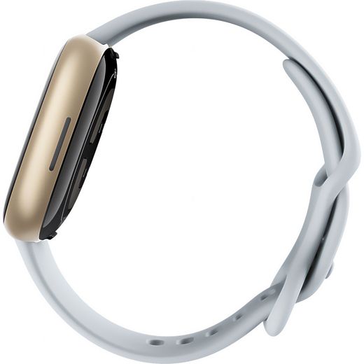 Fitbit Sense 2 Smart Watch - Blue Mist/Soft Gold - Side shot