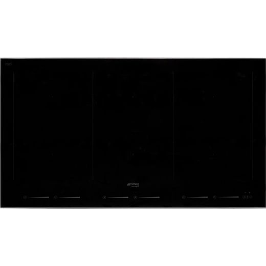 Smeg Dolce Stil Novo SIM693WLDX 90cm Induction Hob - Black / Stainless Steel