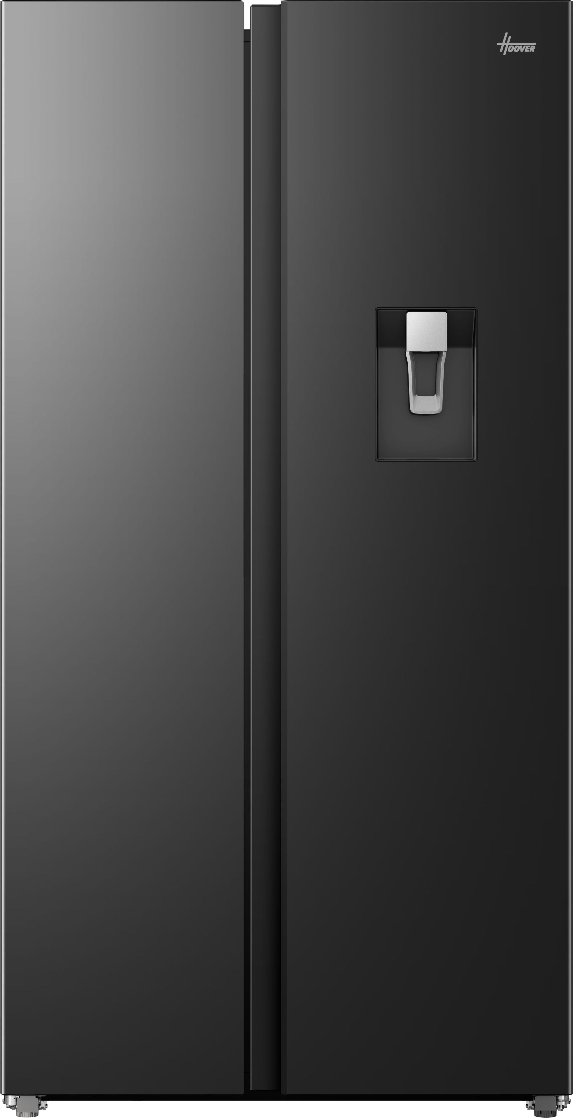 Hoover American Fridge Freezer - Total No Frost - 523L Capacity - Black
