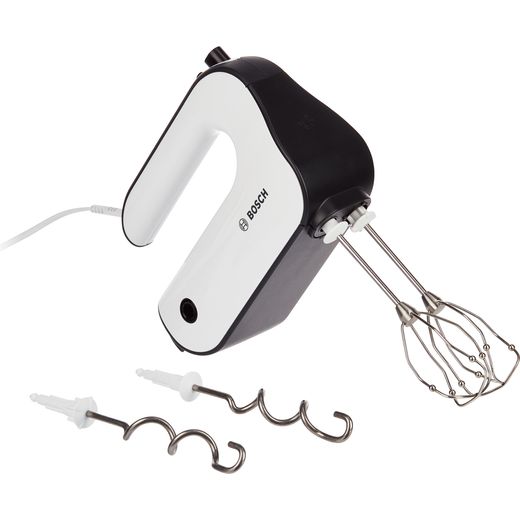 Bosch Styline MFQ4020GB Hand Mixer with 2 Accessories - White / Black