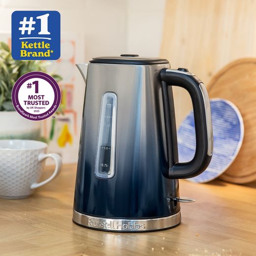 Russell Hobbs Eclipse 25111 Kettle - Midnight Blue - Most trusted award