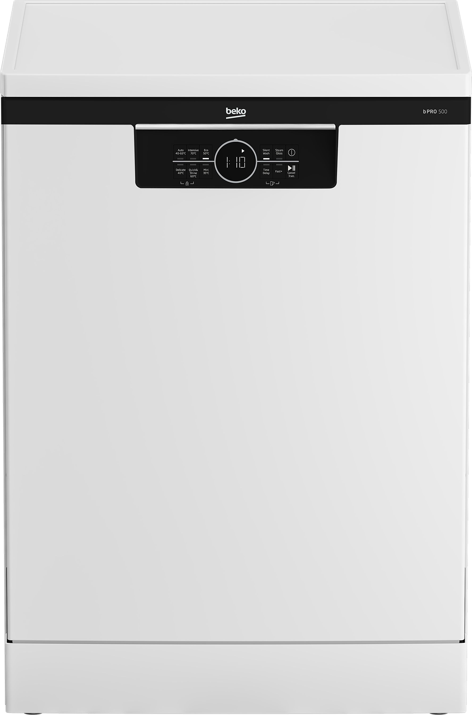 Beko BDFN26451W Freestanding Full Size Dishwasher - 14 Place Settings - White - B Energy