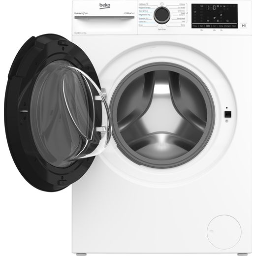 Beko 12Kg / 8Kg Washer Dryer - White - Door open