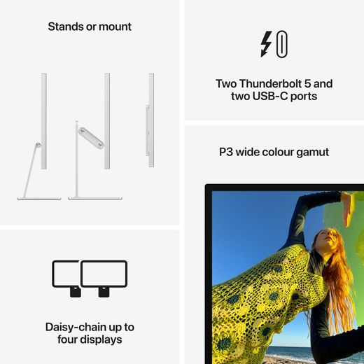 Apple Studio Display - - Silver - Annotation - features
