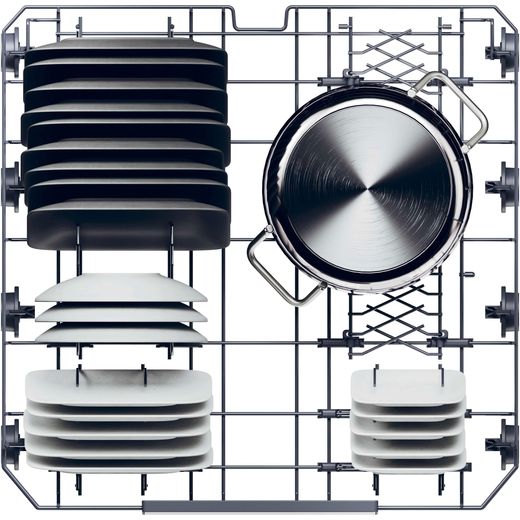Haier I-PRO SHINE SERIES 7 - Biovitae Collection Standard Dishwasher - Stainless Steel - top basket shot