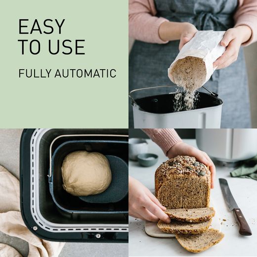 Panasonic Bread Maker - Grey - annotation - easy to use shot 