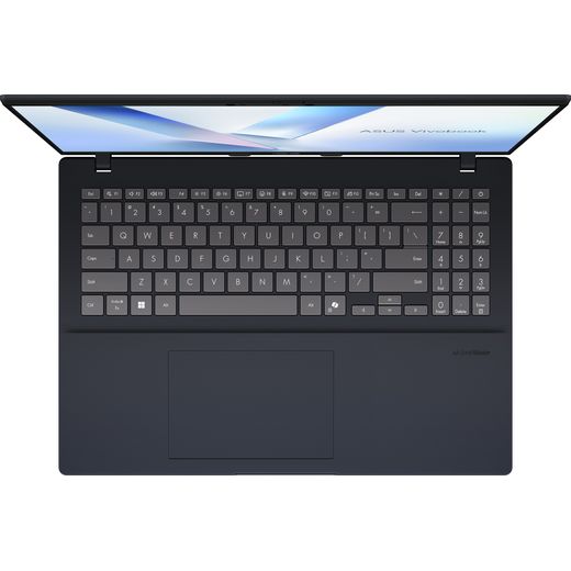 ASUS VivoBook 16 16" Laptop - Qualcomm Snapdragon®, 512GB SSD, 16 GB RAM - Blue -  Keyboard shot 