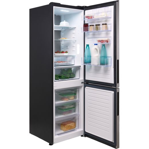 AEG 8000 Cooling 360° ORC8M321CX 187cm 60/40 No Frost Fridge Freezer - Stainless Steel - Doors open