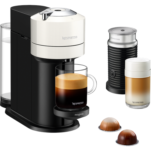 Nespresso by Magimix Vertuo Next & Milk 11710 - White