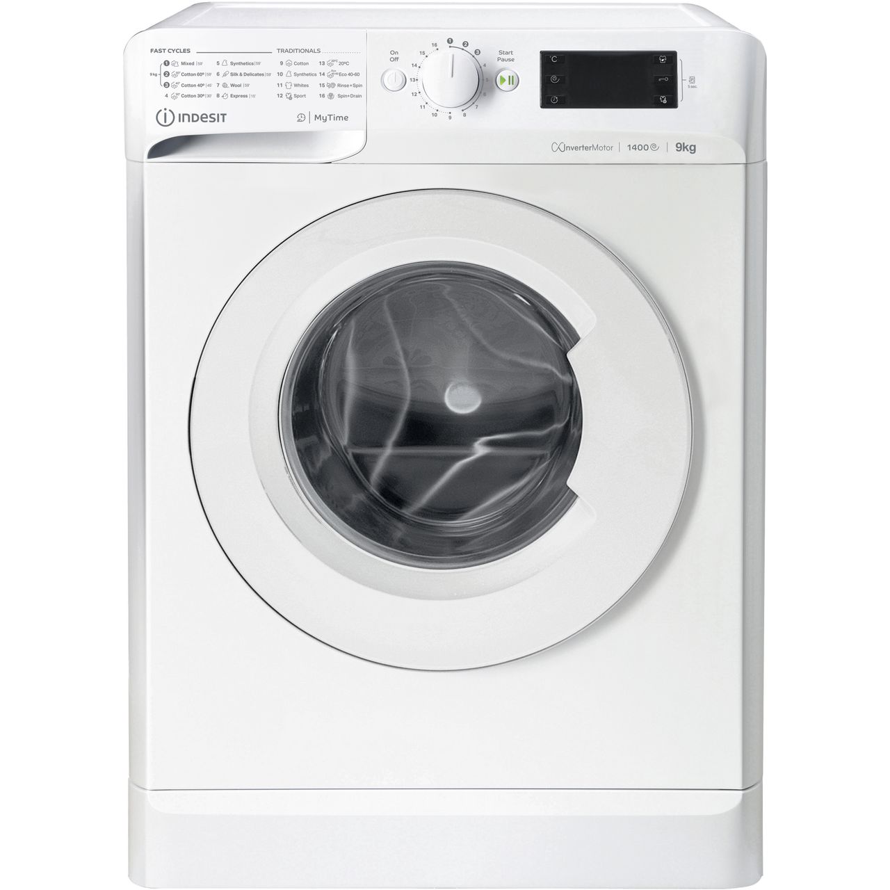 Indesit My Time MTWE91483WUK 9Kg Washing Machine with 1400 rpm Review