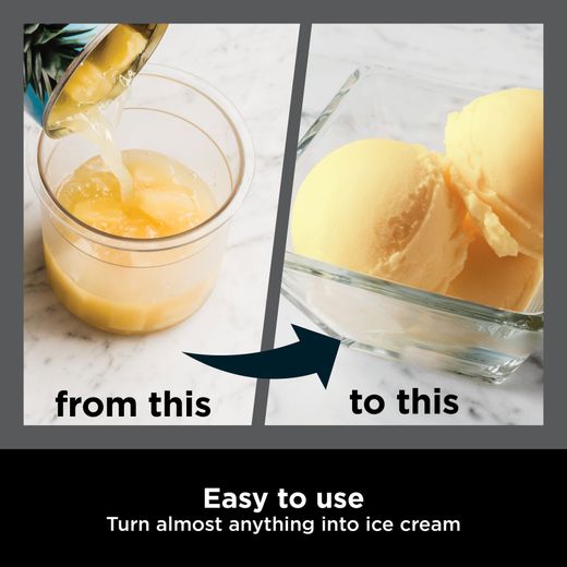 Ninja NC300UK Ice Cream Maker Silver - Annotation - Turn anything into ice cream