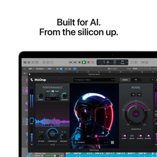 Apple MacBook Pro, - Silver - Annotation - Built for AI