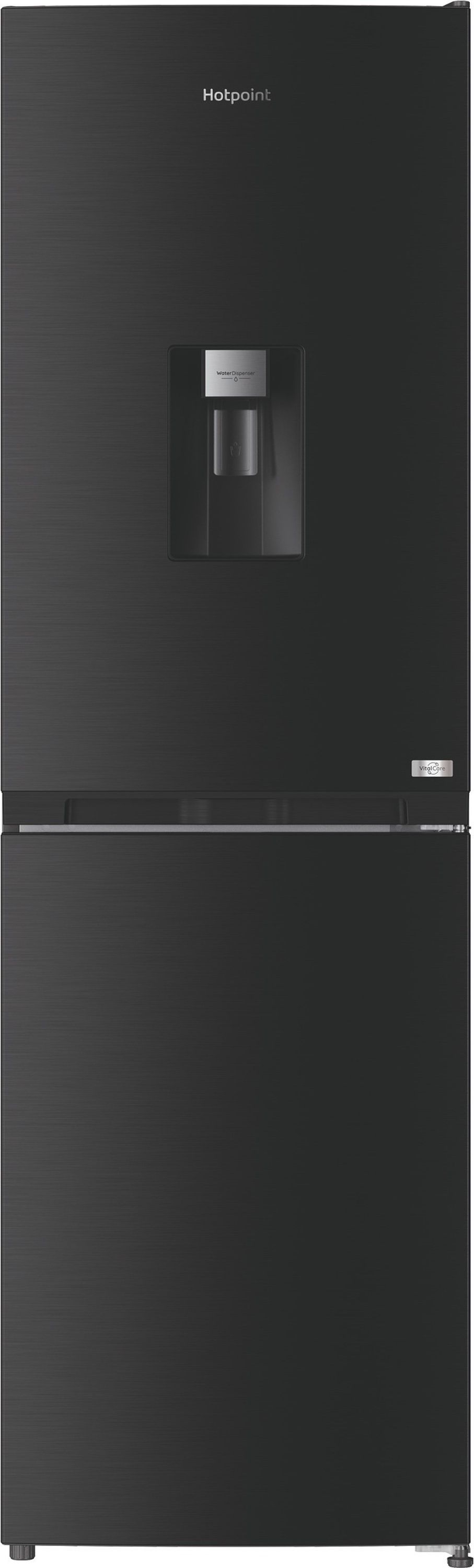 Hotpoint - HPKF 3241W XR4UK - Fridge Freezer - 181cm - 50/50 - Total No Frost - Black