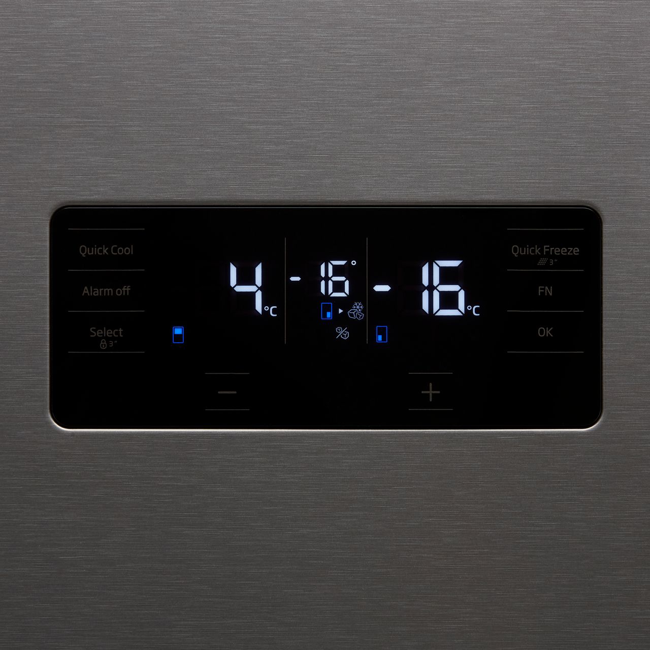 beko freezer control panel