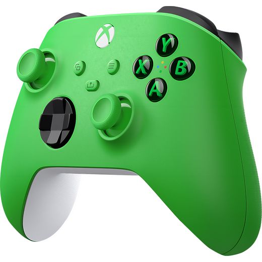 Xbox V2 Wireless Gaming Controller For Android,PC,Xbox One,Xbox One S,Xbox One X,Xbox Series S,Xbox Series X,iOS - Velocity Green - Left perspective