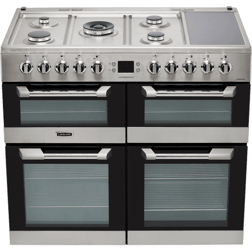 Leisure Cuisinemaster 100cm Dual Fuel Range Cooker - Stainless Steel