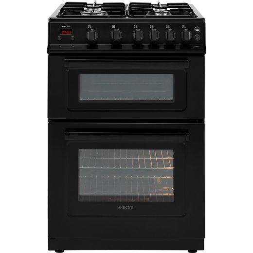 Electra TG60B Gas Cooker - Black