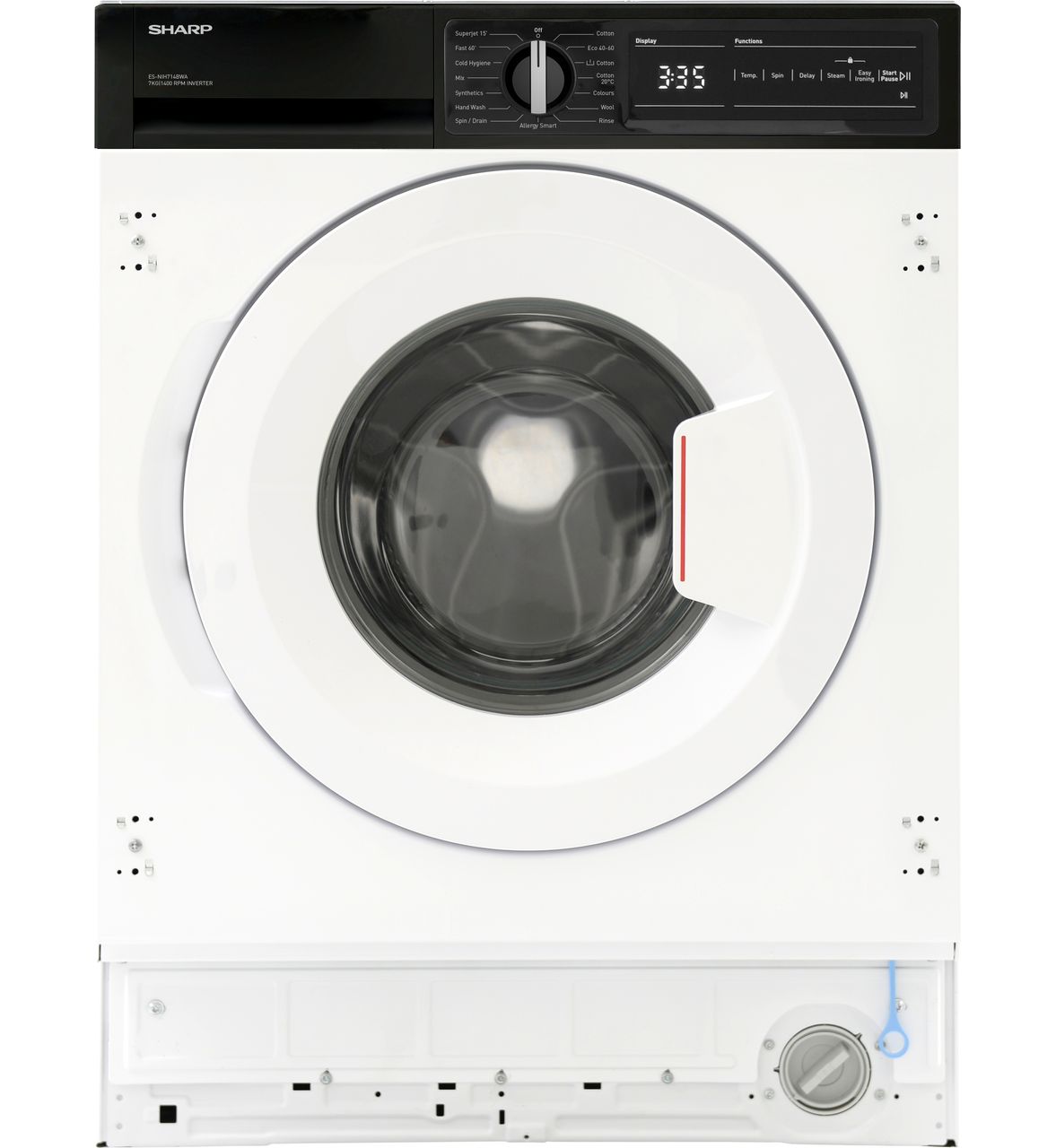 Sharp Washing Machine | White | ES-NIH714BWA-EN | ao.com