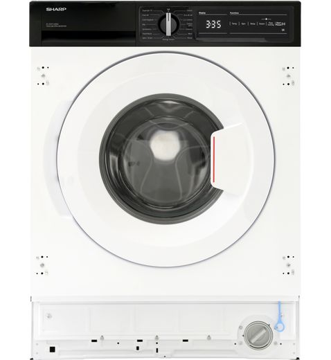 sharp integrated washing machine