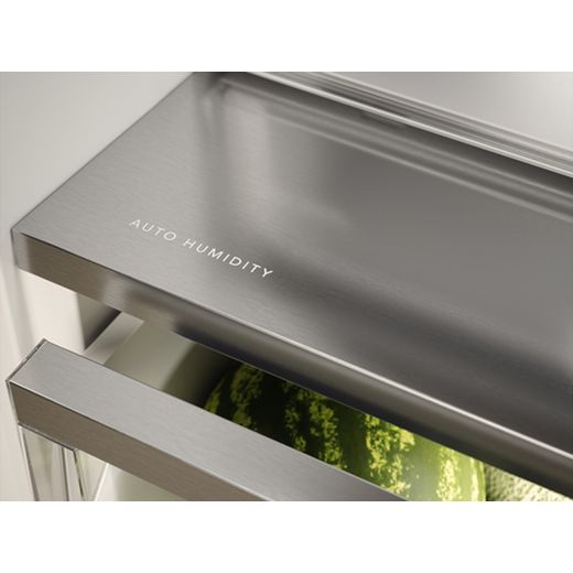ASKO RBR576DNC1.UK Integrated Upright 177cm Fridge - Door-on-door Kit - White - Auto humidity