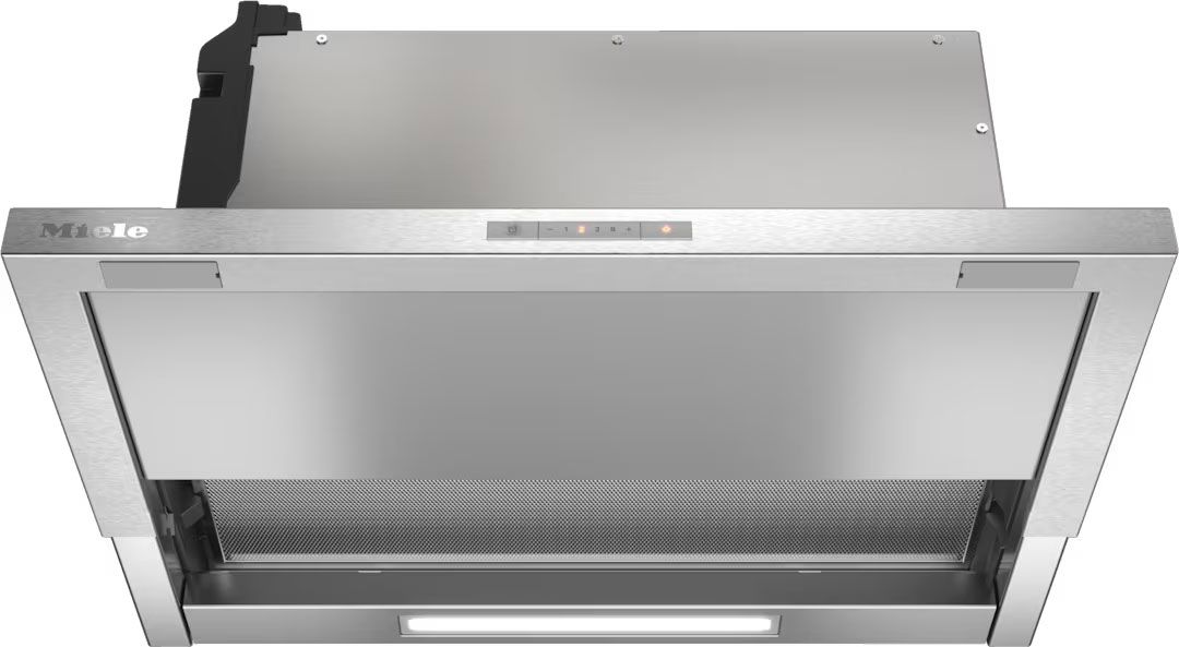 Image of Miele DAS2620 Built In Telescopic Cooker Hood - Stainless Steel, Stainless Steel