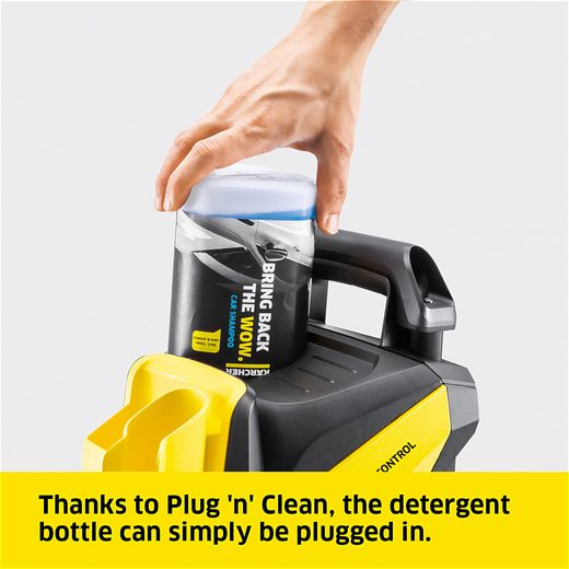 Kärcher 1.324-302.0 Pressure Washer Yellow - Annotation -Plug n clean shot