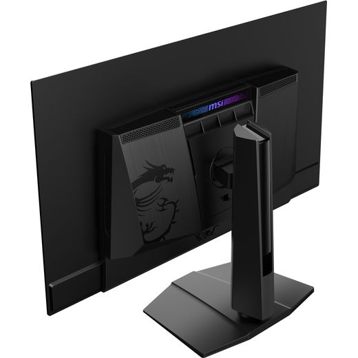 MSI MPG 321URX QD-OLED 4K Ultra HD 31.5" Monitor - Black - Back right perspective