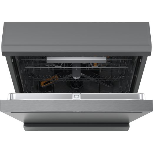 LG Series 6 QuadWash Pro™ Standard Dishwasher - Silver - Control panel