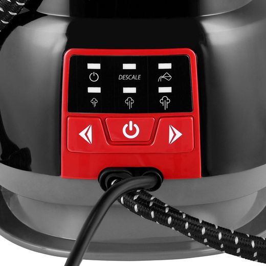 Morphy Richards Power Steam Elite With AutoClean 332013 Pressurised Steam Generator Iron - Black / Red