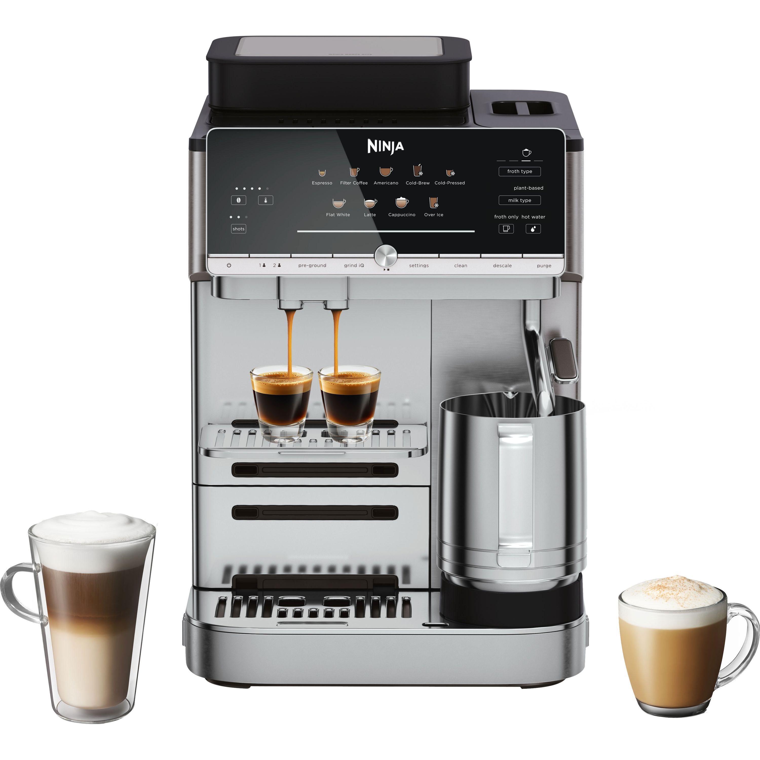 Ninja - AE1001UK - Espresso Coffee Machine - Black