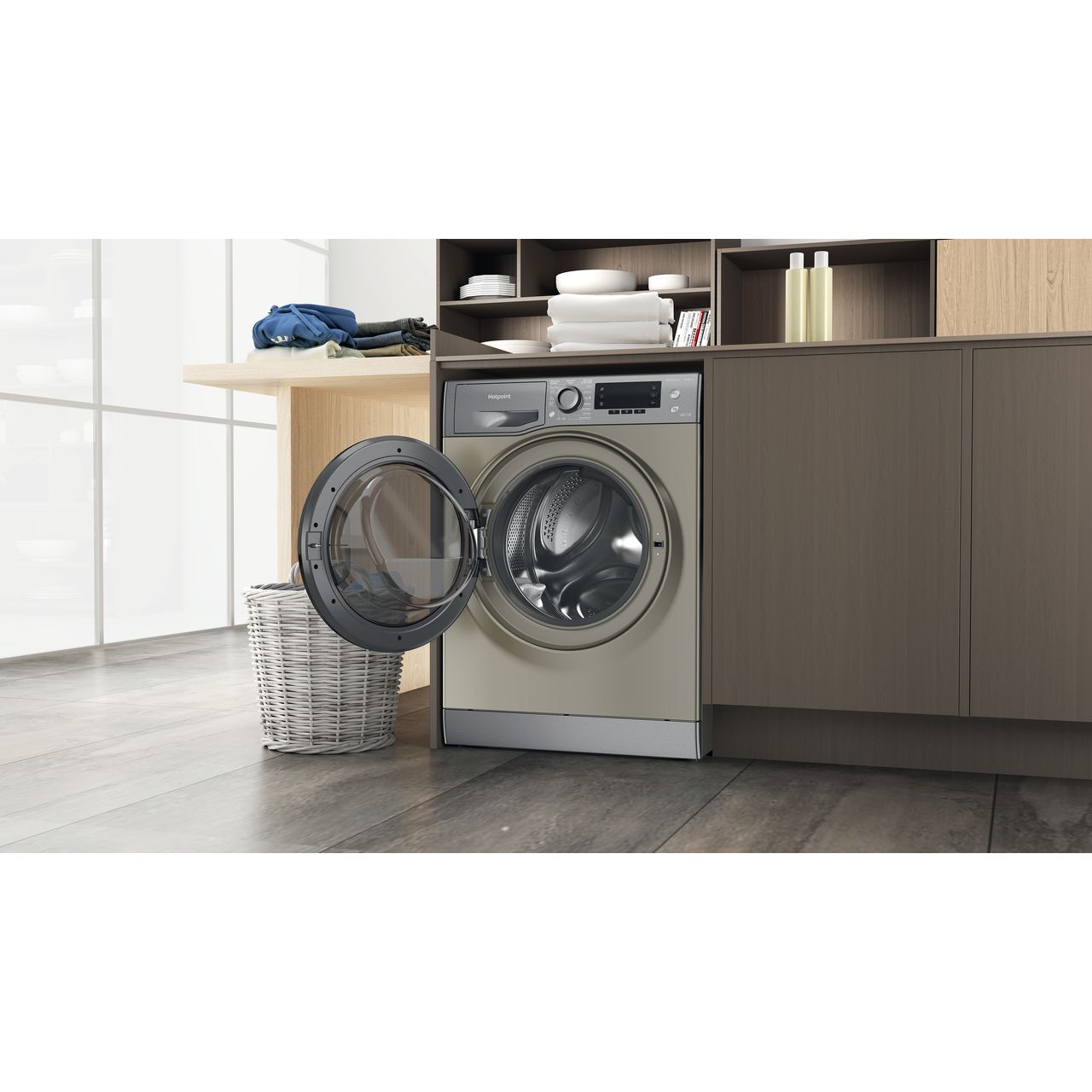 hotpoint graphite washing machine 8kg