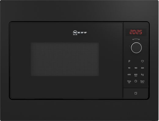 neff h53w50s3gb microwave built in black