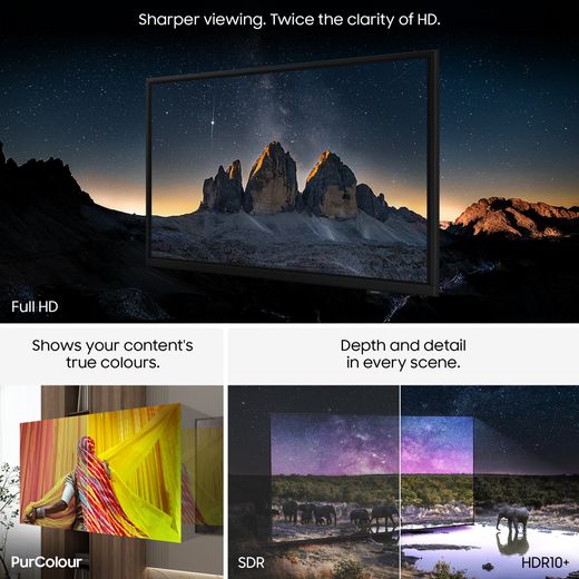 Samsung F6000F 32" Full HD Smart TV [2025] - Annotation - Features