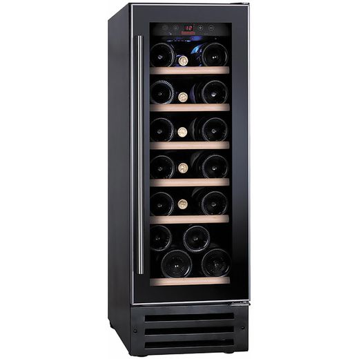 Baumatic BWC305SS/2 Built In Wine Cooler - Black / Stainless Steel - G Rated