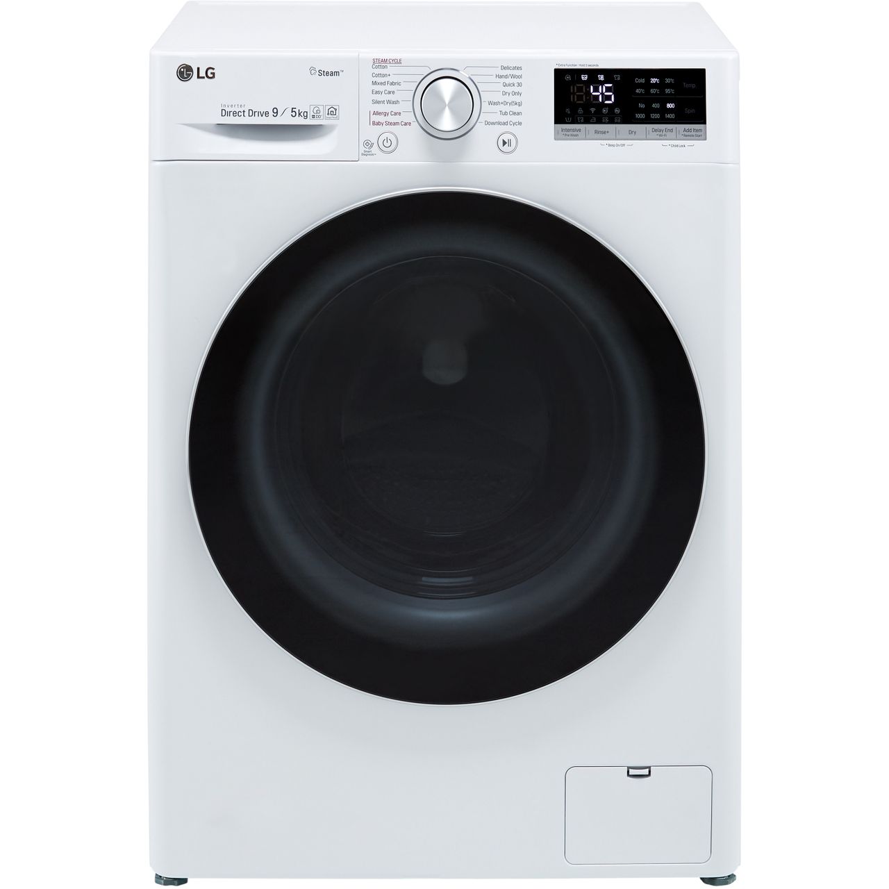 LG V5 FWV595WS Wifi Connected 9Kg / 5Kg Washer Dryer with 1400 rpm Review