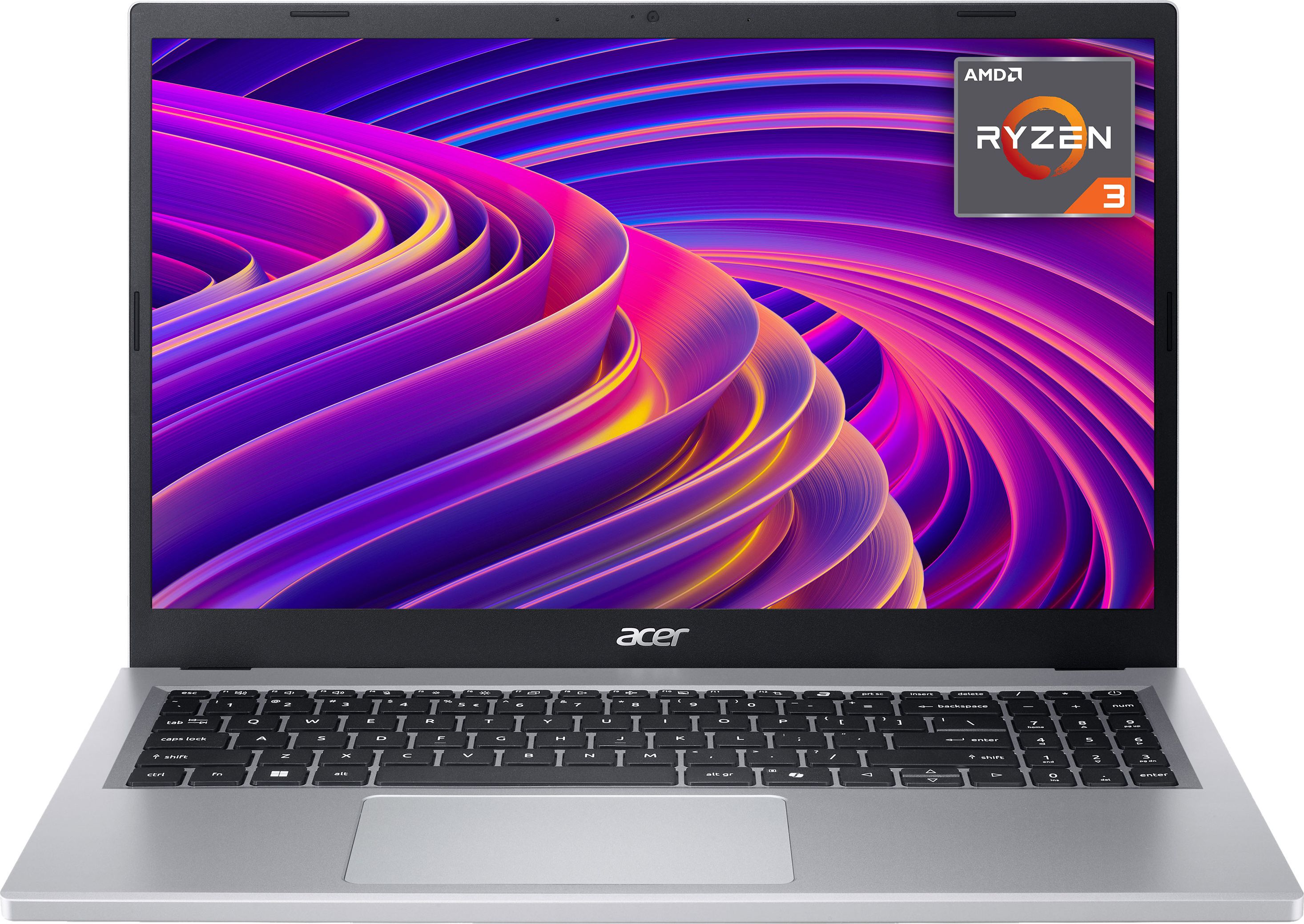 Image of Acer Aspire Go 14 AG14-21P 15.6" Laptop - AMD Ryzen™ 3, SSD, 8 GB RAM - Silver, Silver