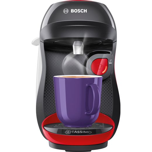 Tassimo by Bosch Happy TAS1003GB Pod Coffee Machine - Red / Black